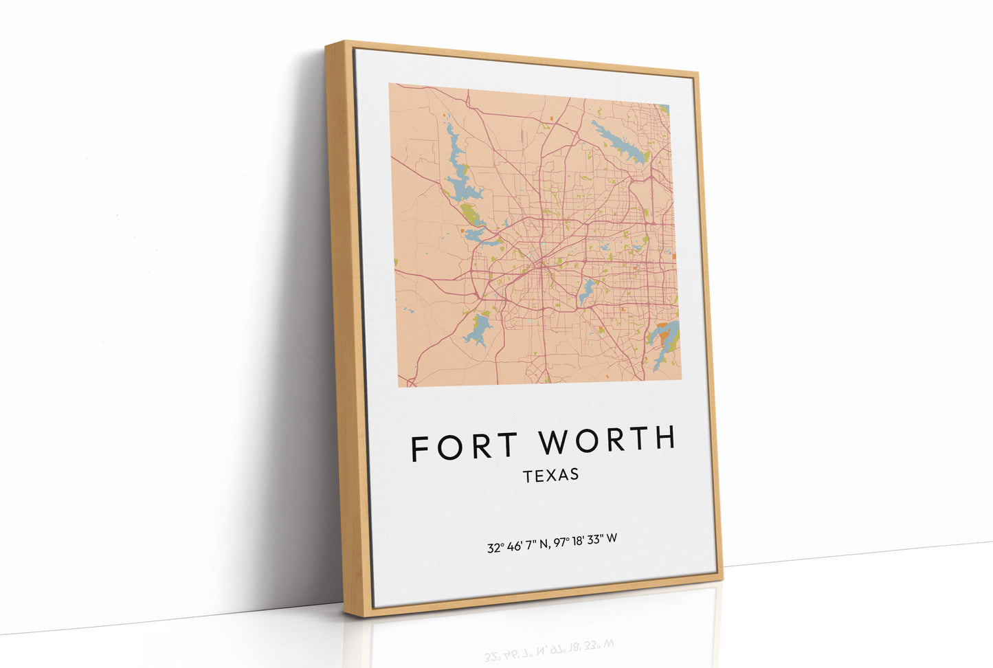 Fort Worth, Mapped in Amber