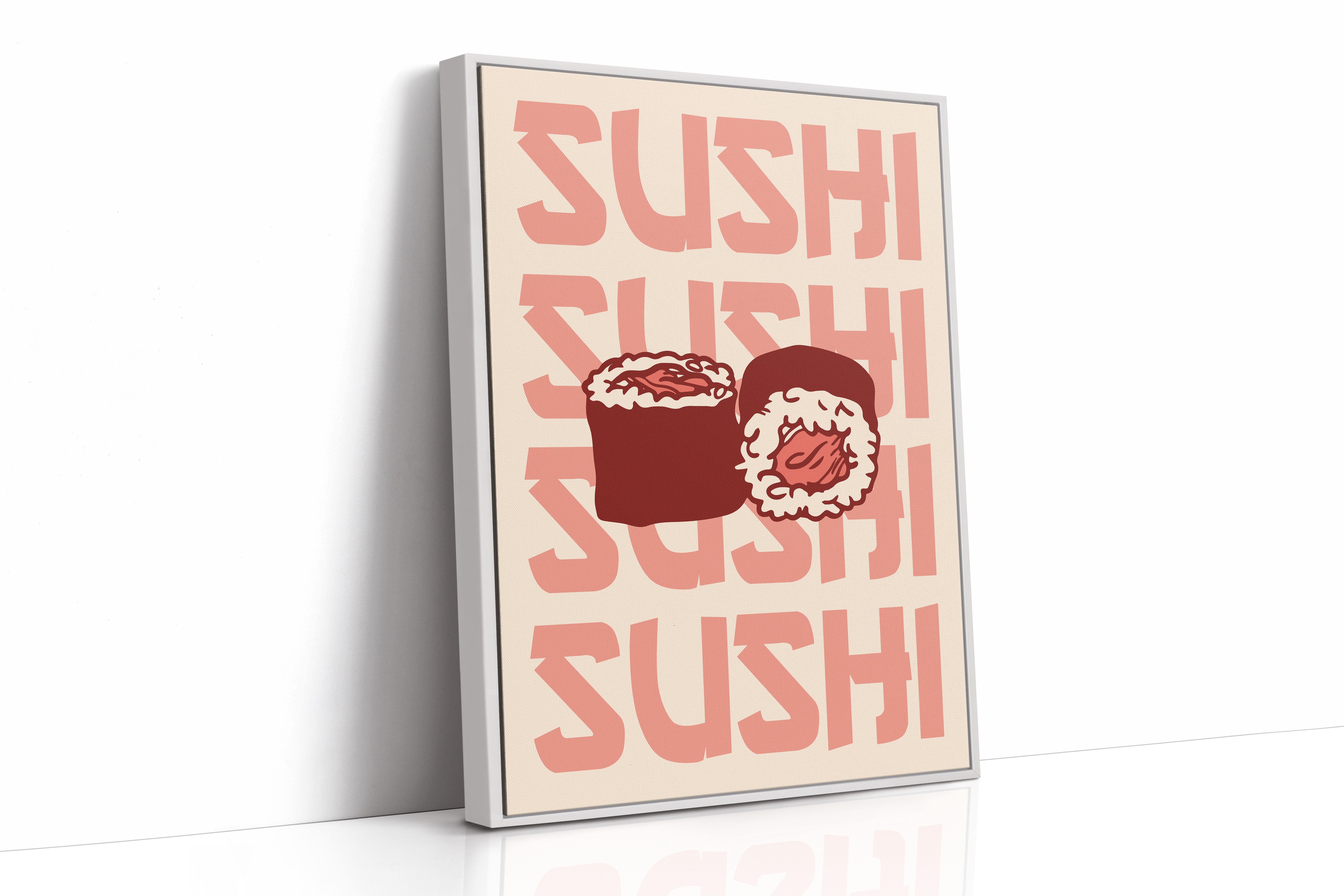 Fresh Rolls Dance In Coral Light