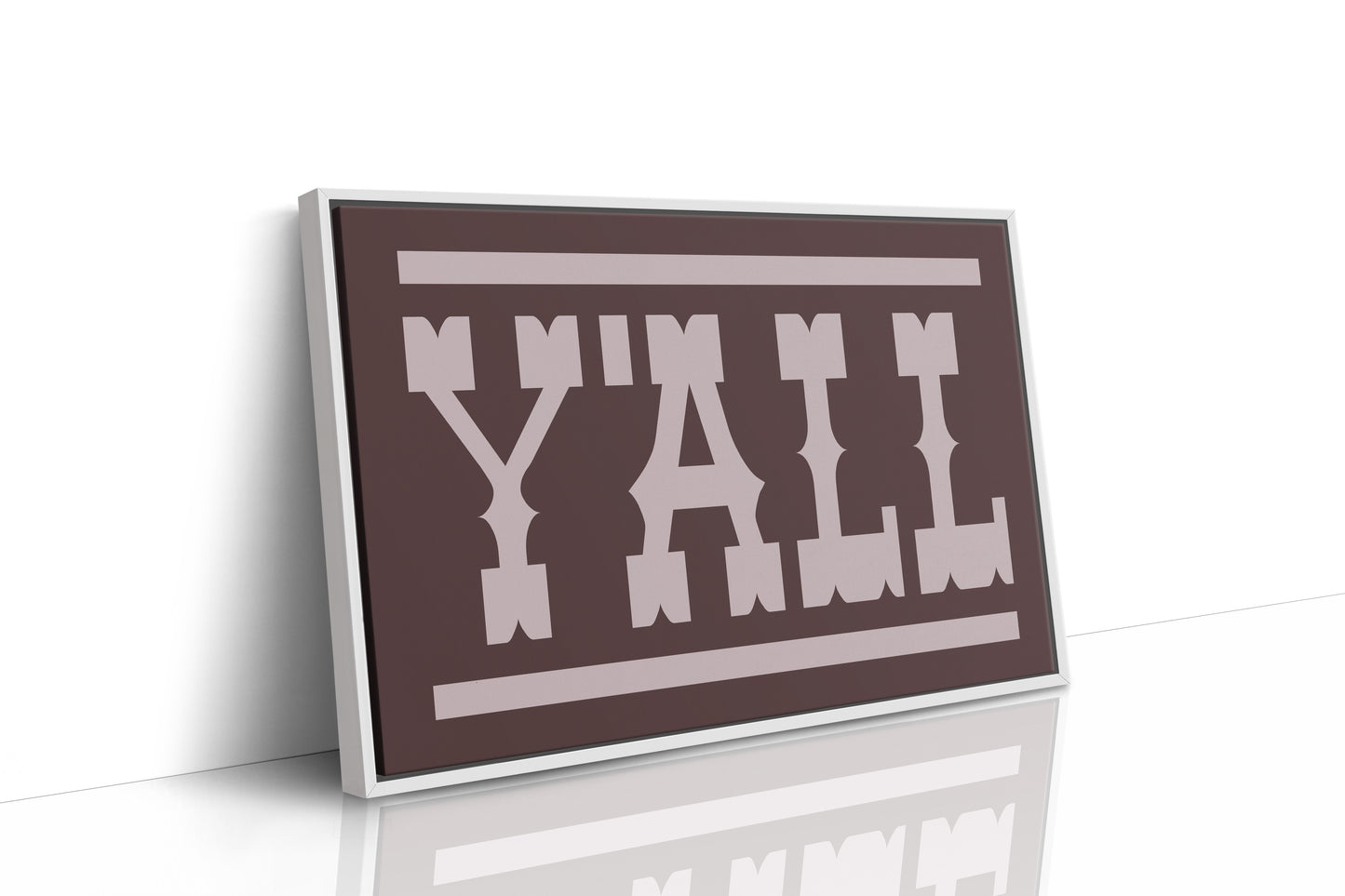 Y'all Western Type Print