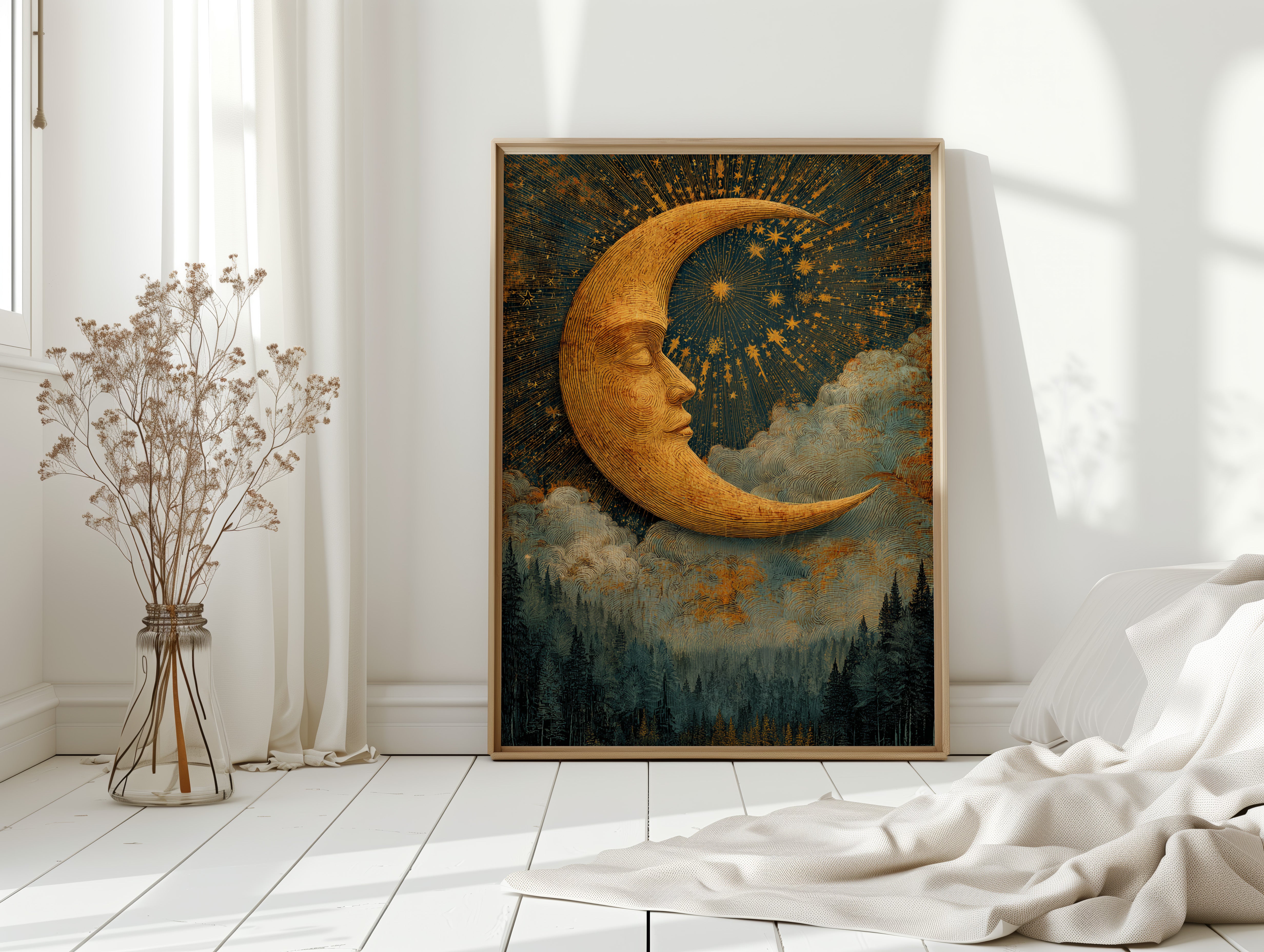 The Moon's Silent Serenade