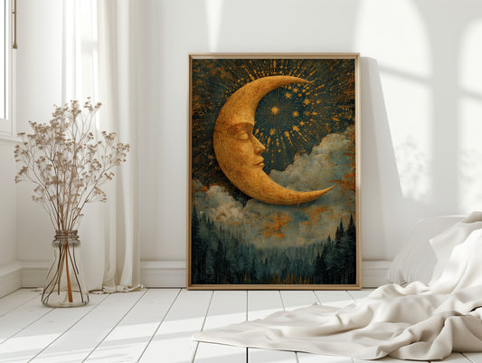 The Moon's Silent Serenade
