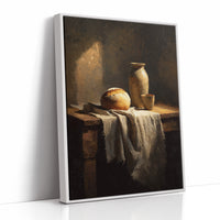 Humble Feast in Amber Light