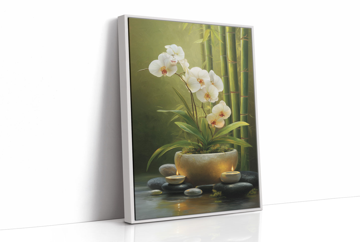 Bamboo Grove Holds Orchid Dreams