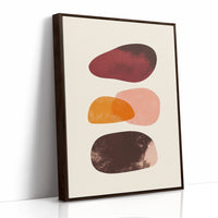 Autumn Stones Float In Morning Light