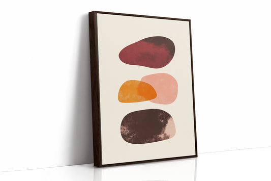 Autumn Stones Float In Morning Light