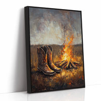 Boots by the Firelight