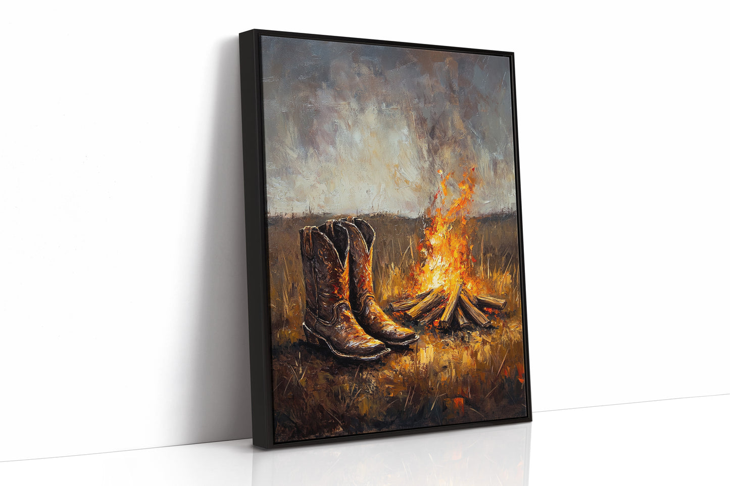 Boots by the Firelight