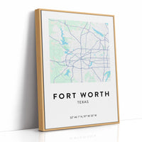 Fort Worth, Mapped in Sky