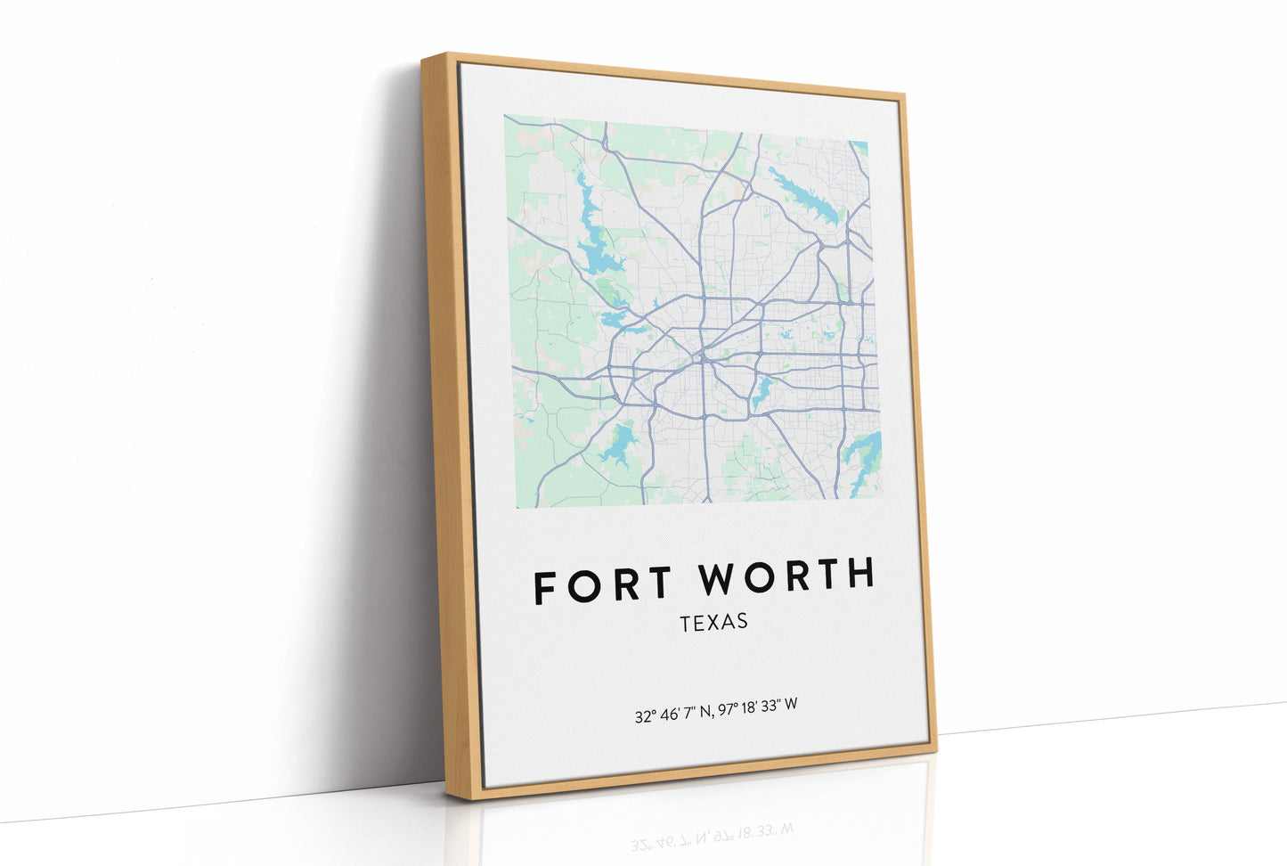 Fort Worth, Mapped in Sky