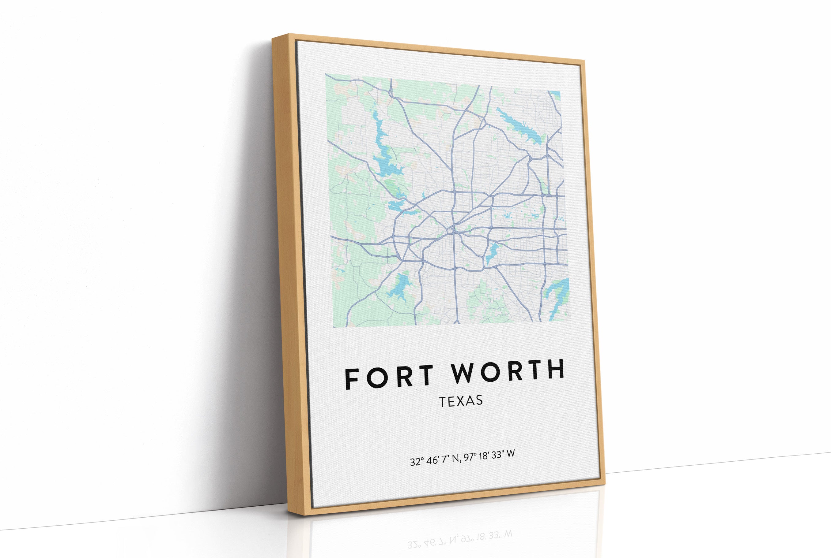 Fort Worth, Mapped in Sky