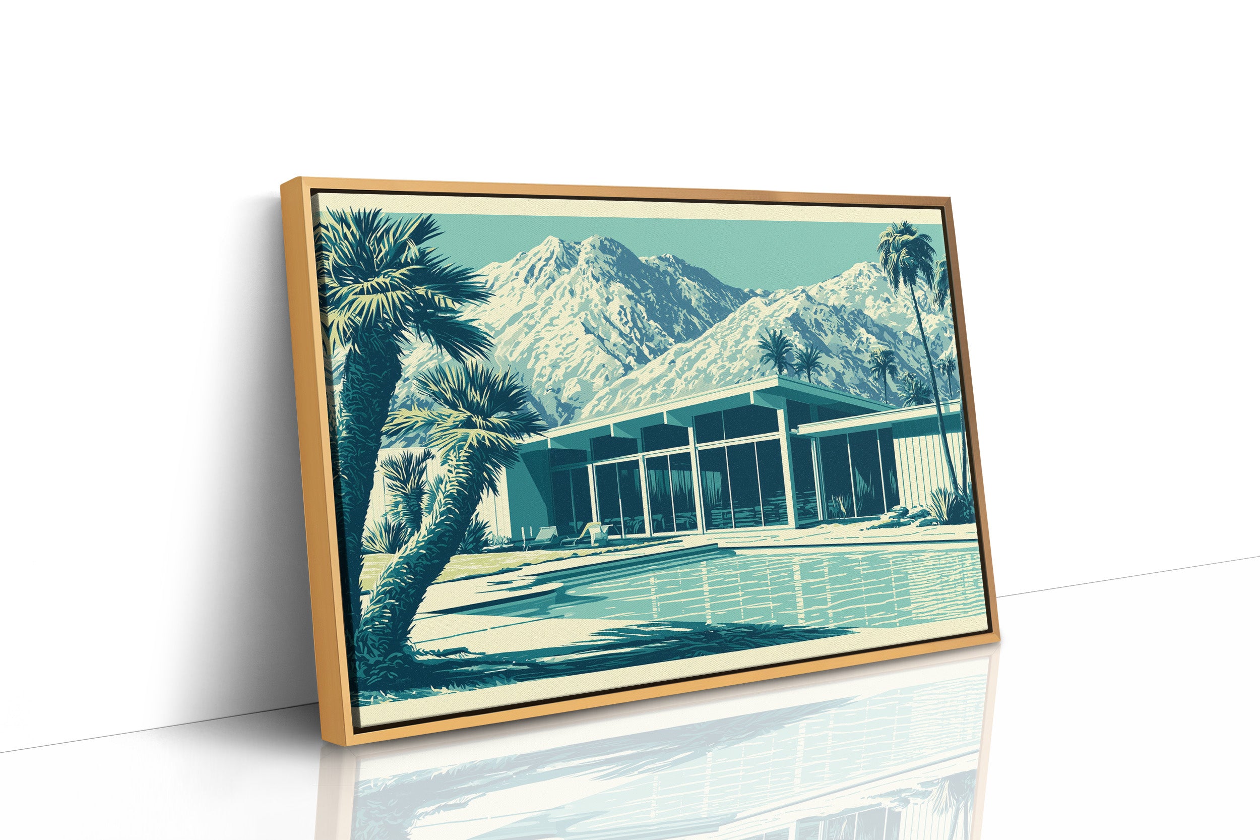 Poolside at the Modern Oasis
