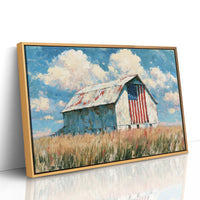 Old Glory Under Summer Skies