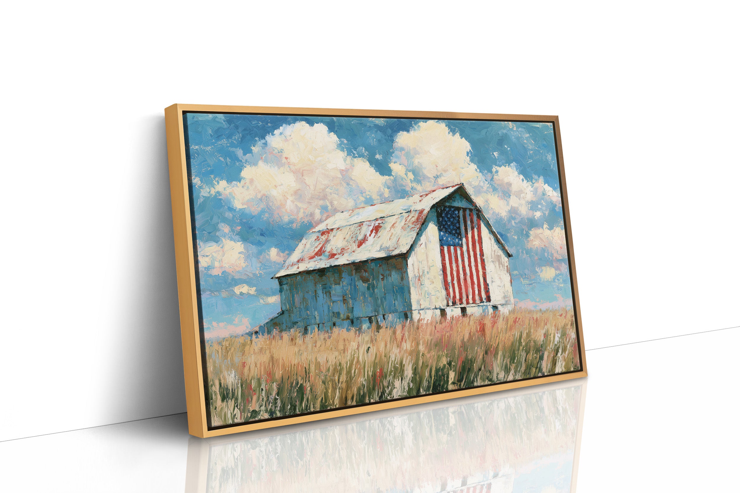 Old Glory Under Summer Skies
