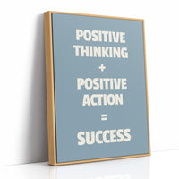 Positive Thinking Positive Action Success