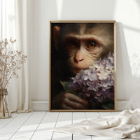 Innocence Cradled By Blooms