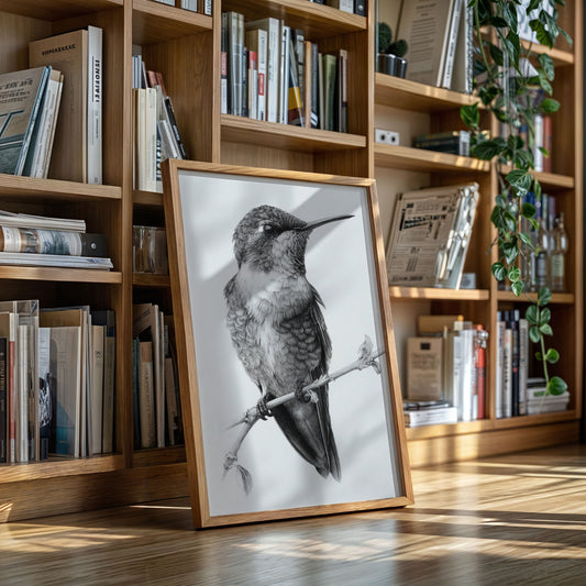 The Stillness of Feathered Grace