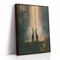 Woodland Wonder: Divine Rabbits