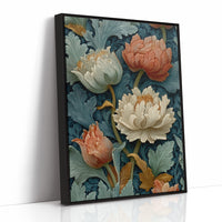 Peonies in the Old Pattern