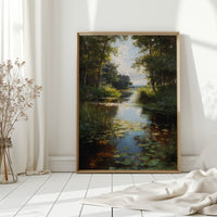 Serenity Along The Water's Edge