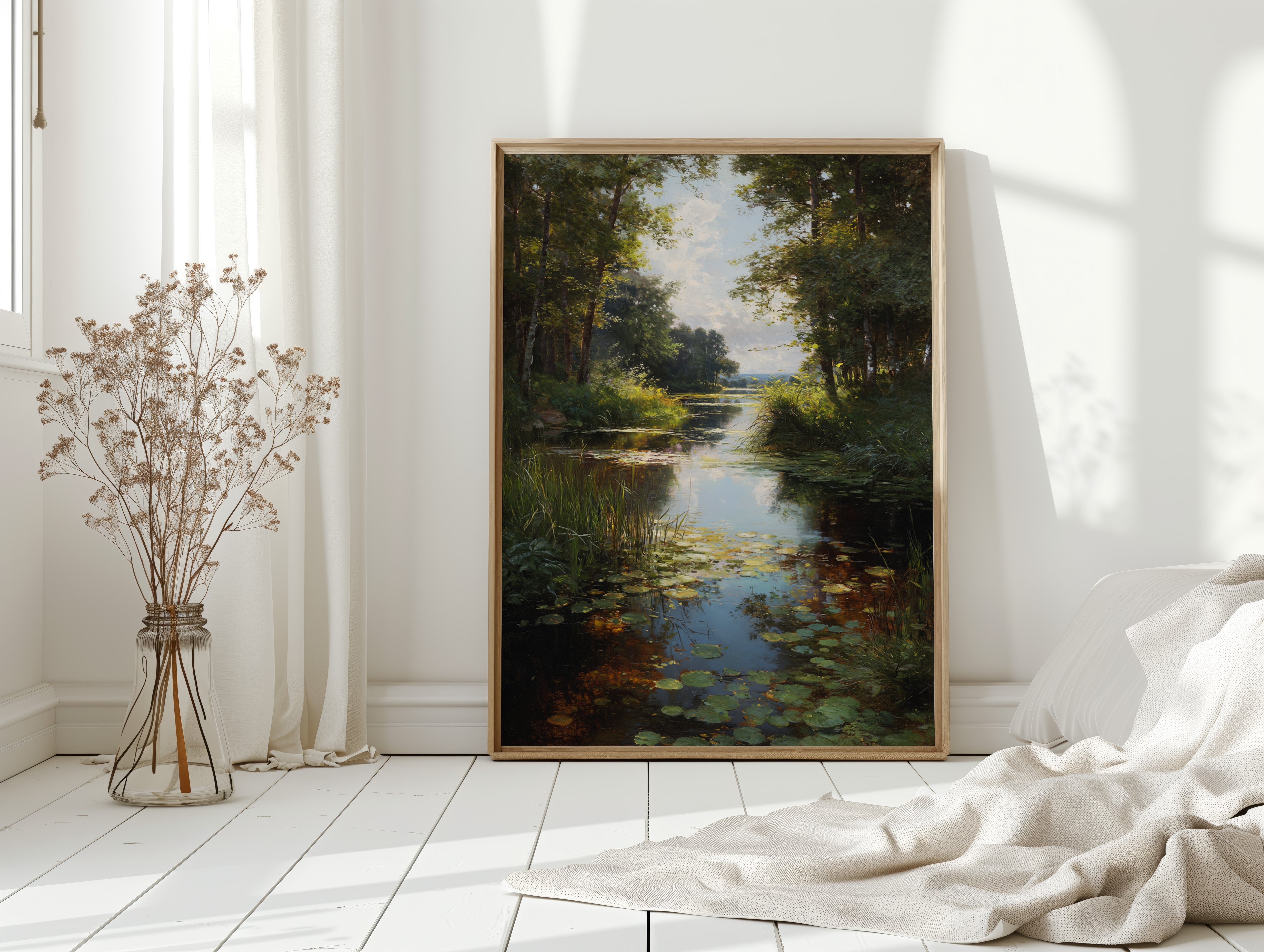 Serenity Along The Water's Edge