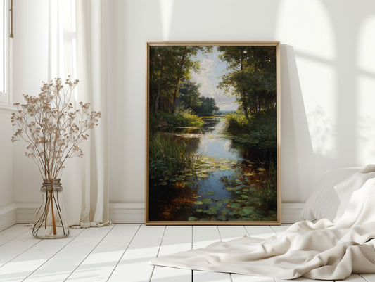 Serenity Along The Water's Edge