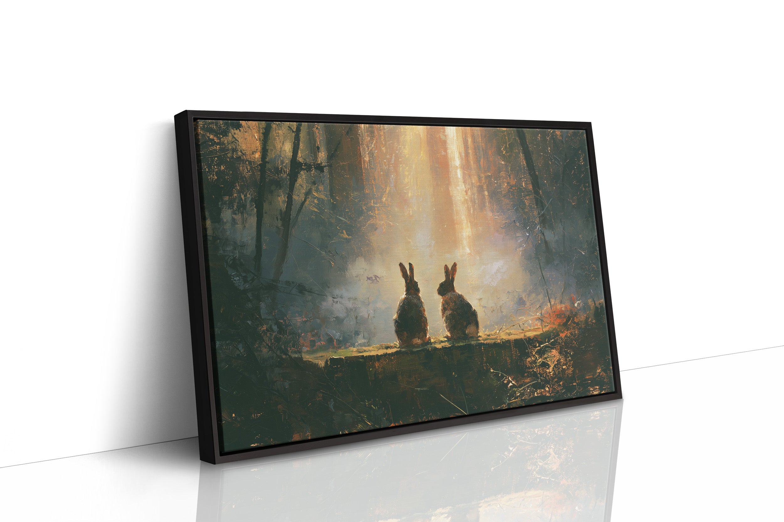 Two Rabbits, One Light
