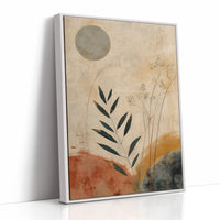 Moonlit Leaves Dance In Terra Cotta