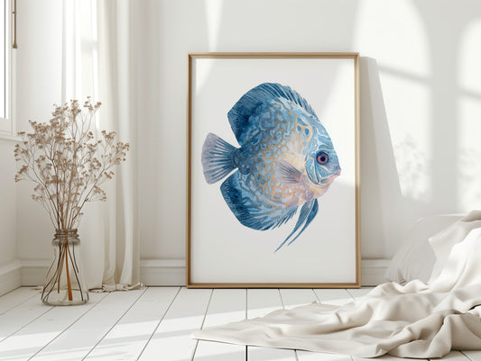 Beneath the Ocean's Brushstrokes