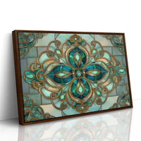 Cast in Gold and Teal