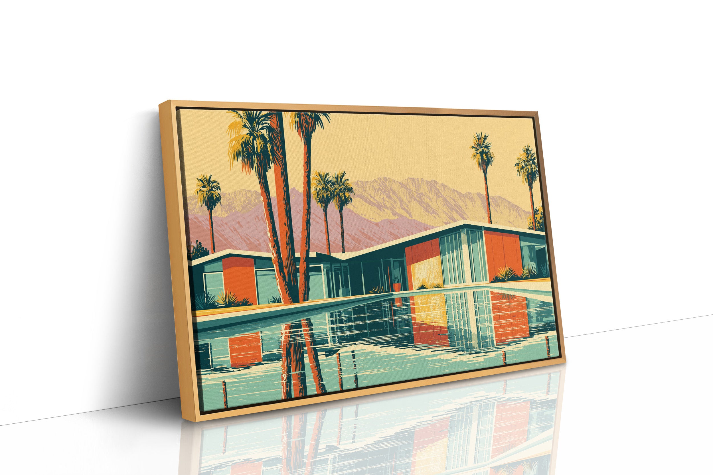Sunset Reflections on Orange Grove Lane