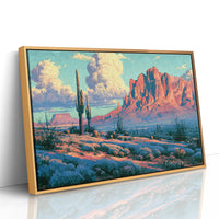 Superstition Mountain at First Light