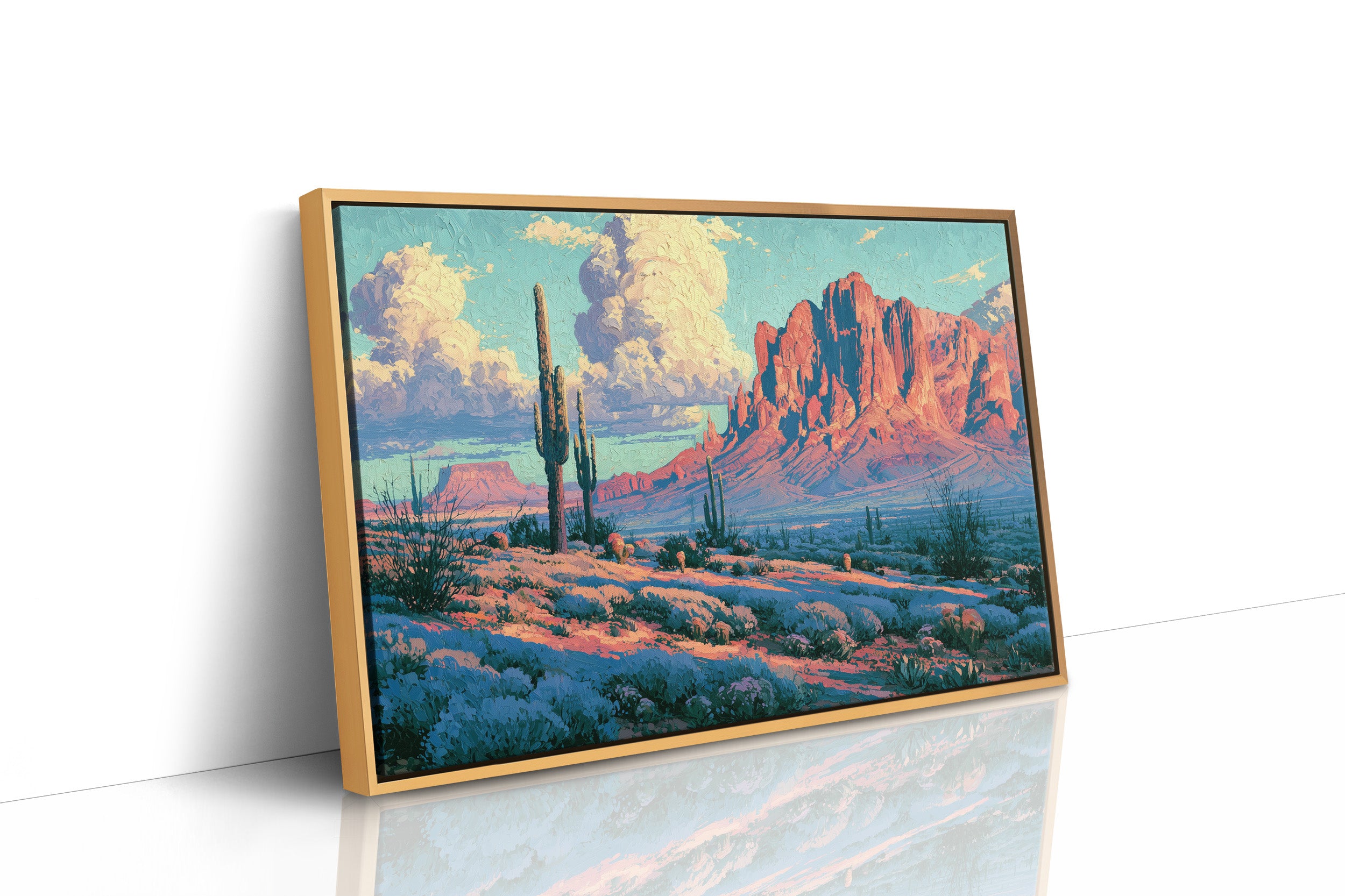 Superstition Mountain at First Light