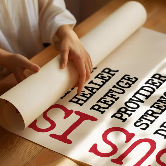 Faith Spelled In Bold Truth