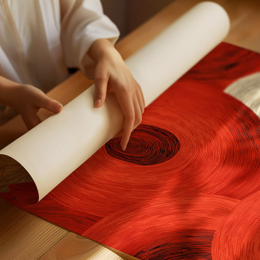 Circles Within Circles, Red