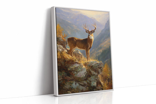 Autumn Light Crowns Mountain King