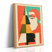 Modernist Santa, Front & Center