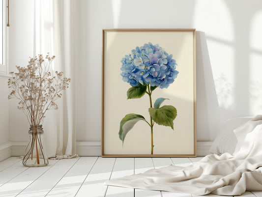 Beneath A Sky of Blue Petals
