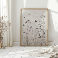 Fluttering Through Silent Meadows