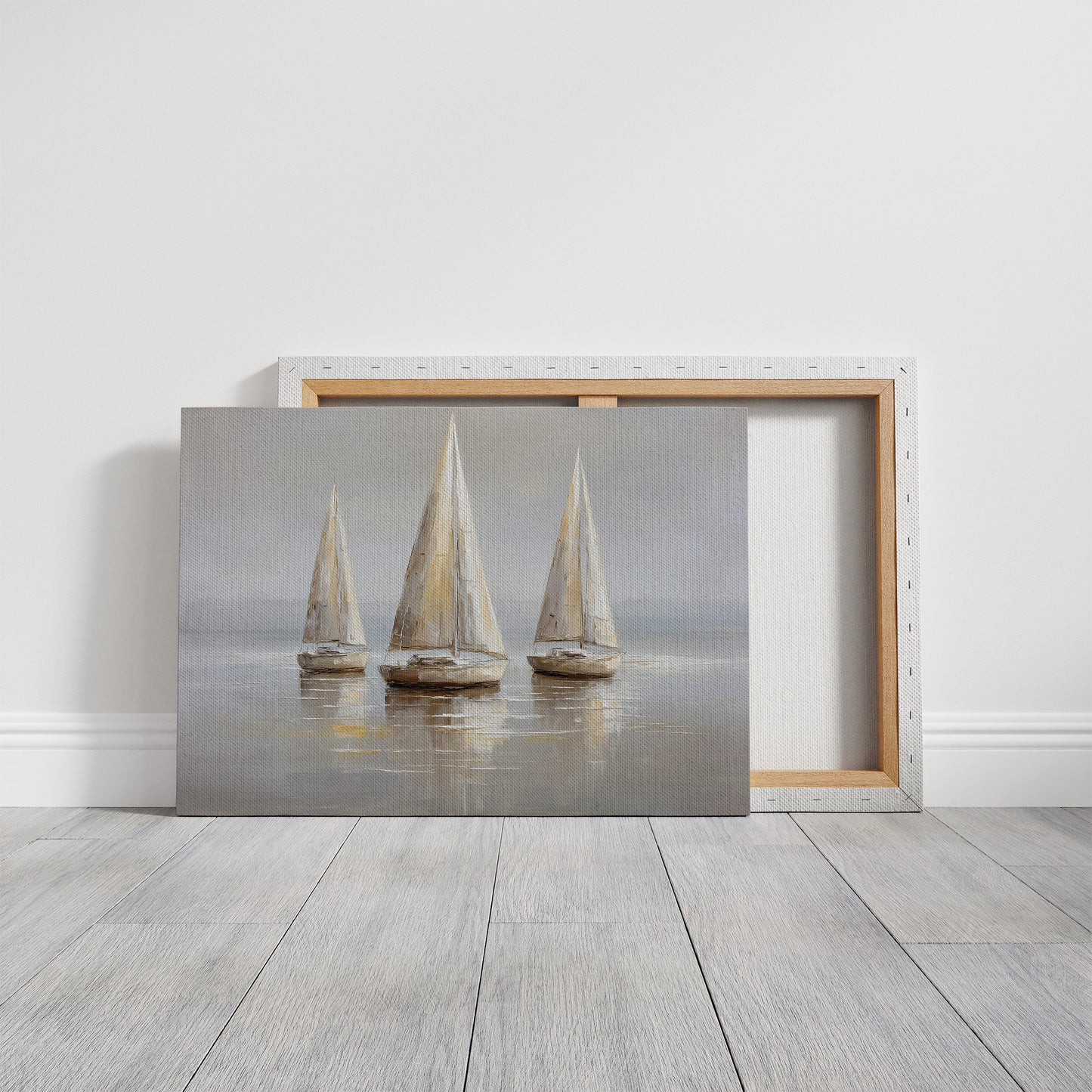 Sails Drift On Quiet Waters