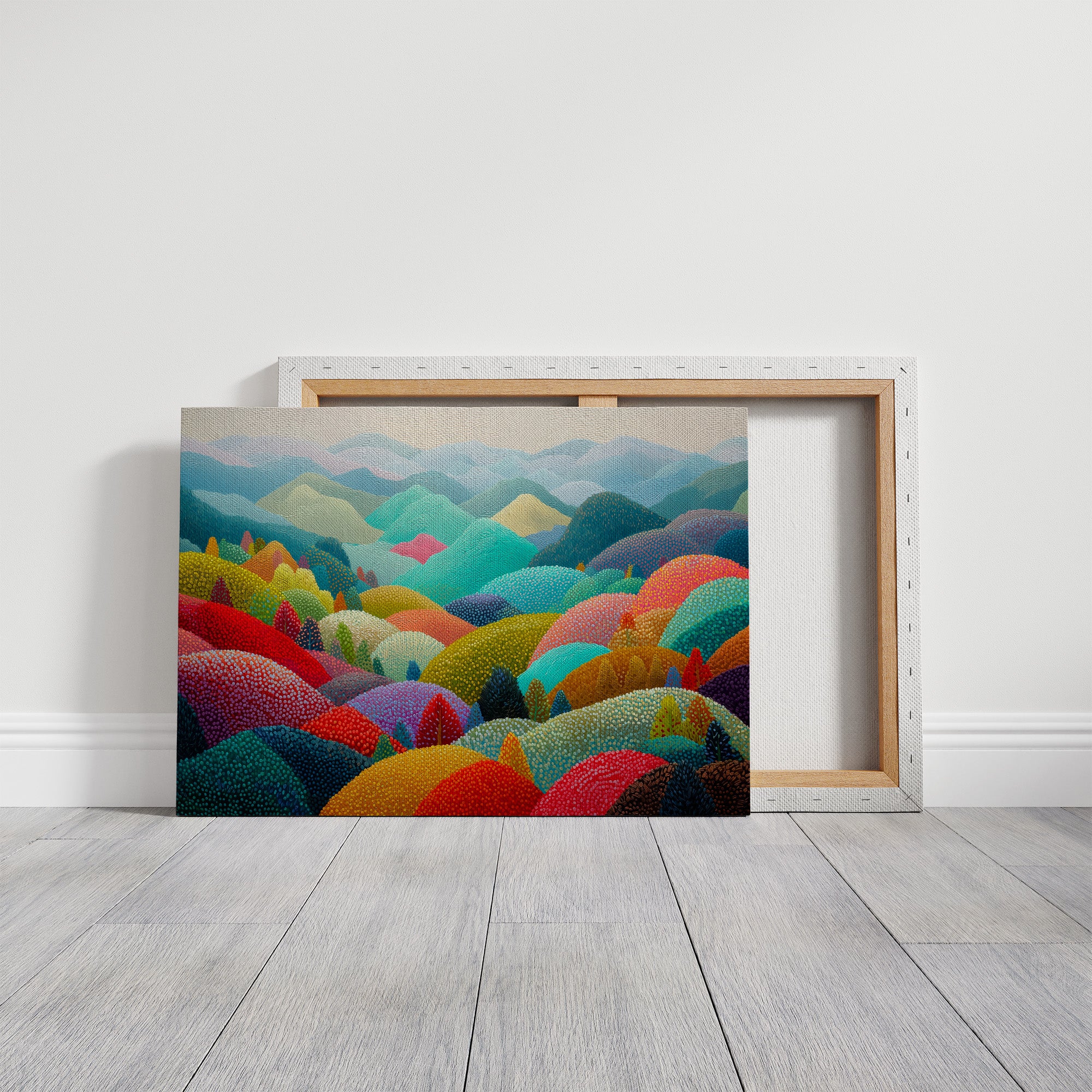 Rolling Hills Paint Summer's Rainbow Song