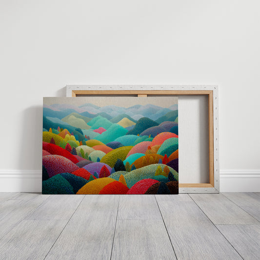 Rolling Hills Paint Summer's Rainbow Song