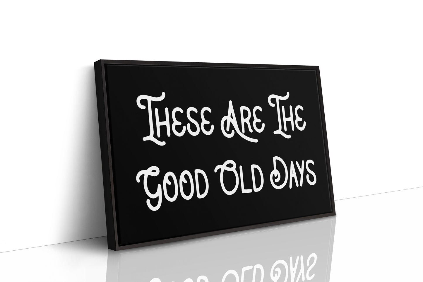 Nostalgia In White Letters