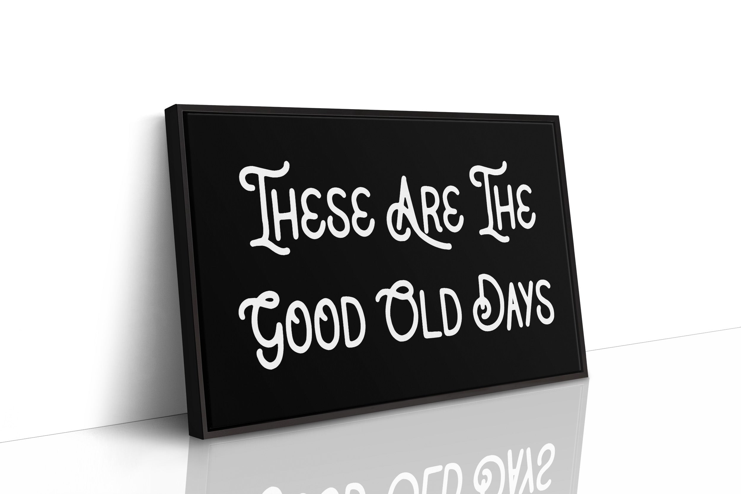 Nostalgia In White Letters