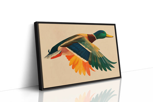 Mallard in Midair