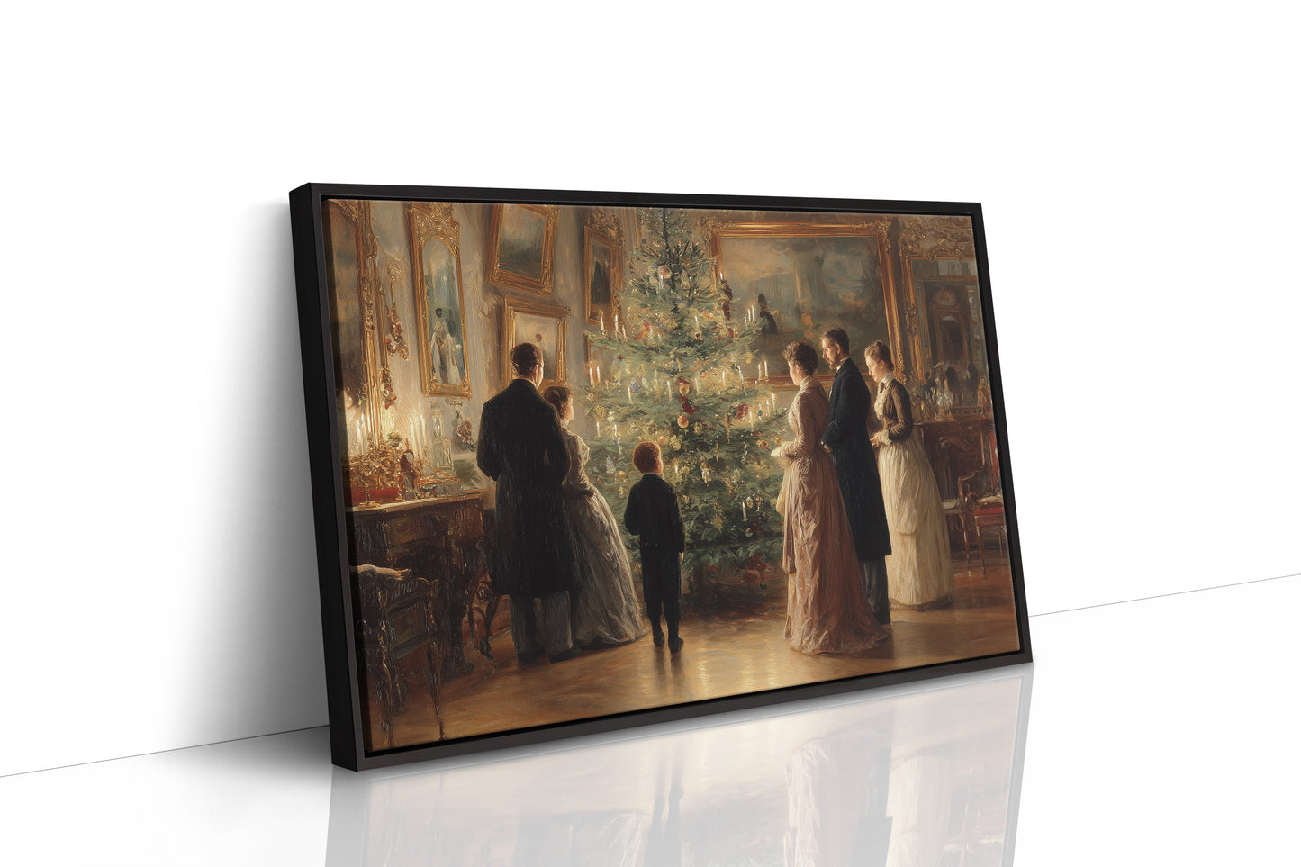 Candlelit Traditions Through Victorian Glass