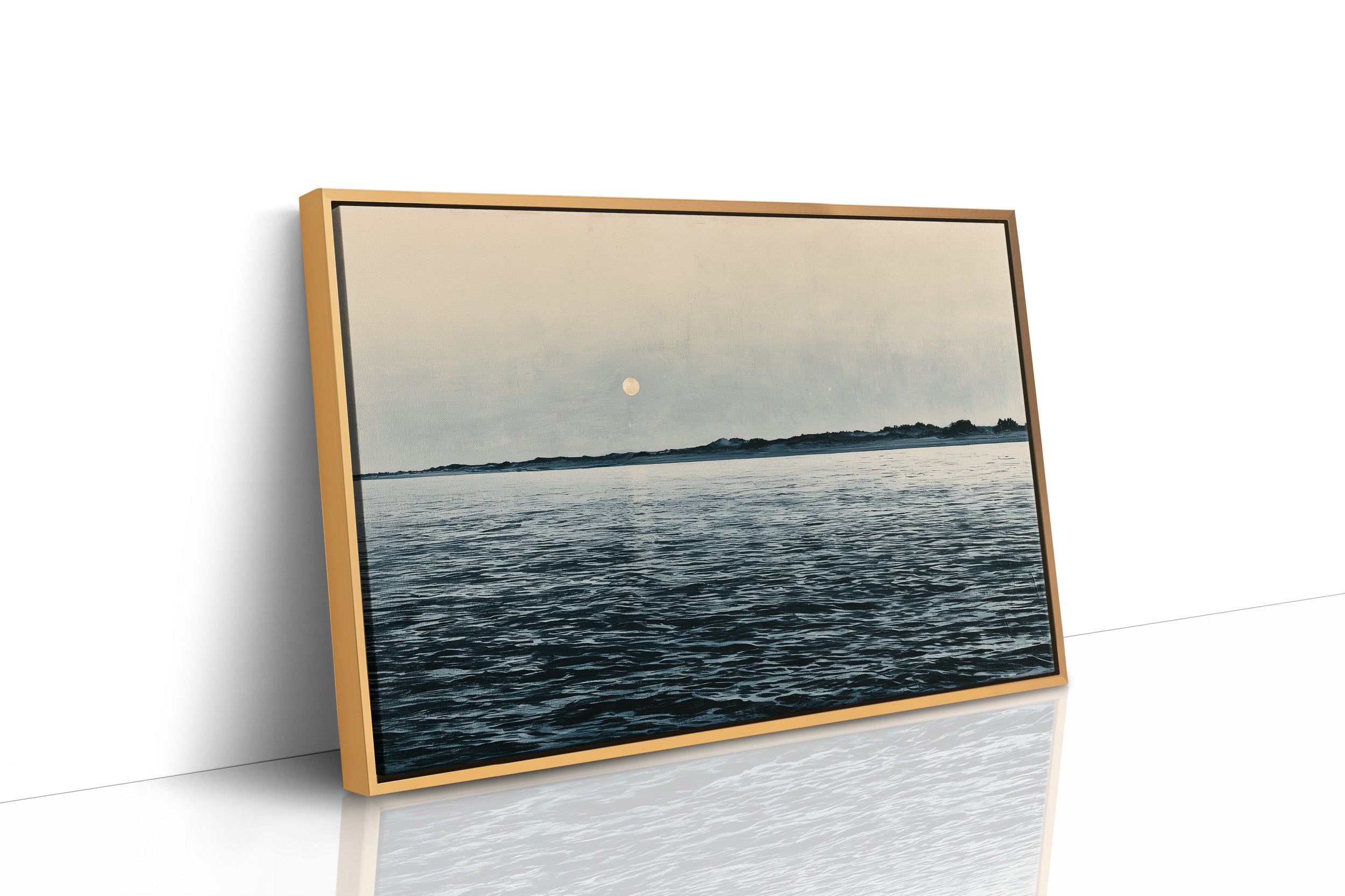 Moonrise Over Quiet Water