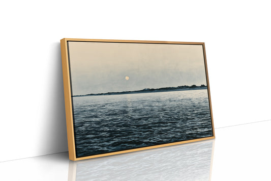 Moonrise Over Quiet Water