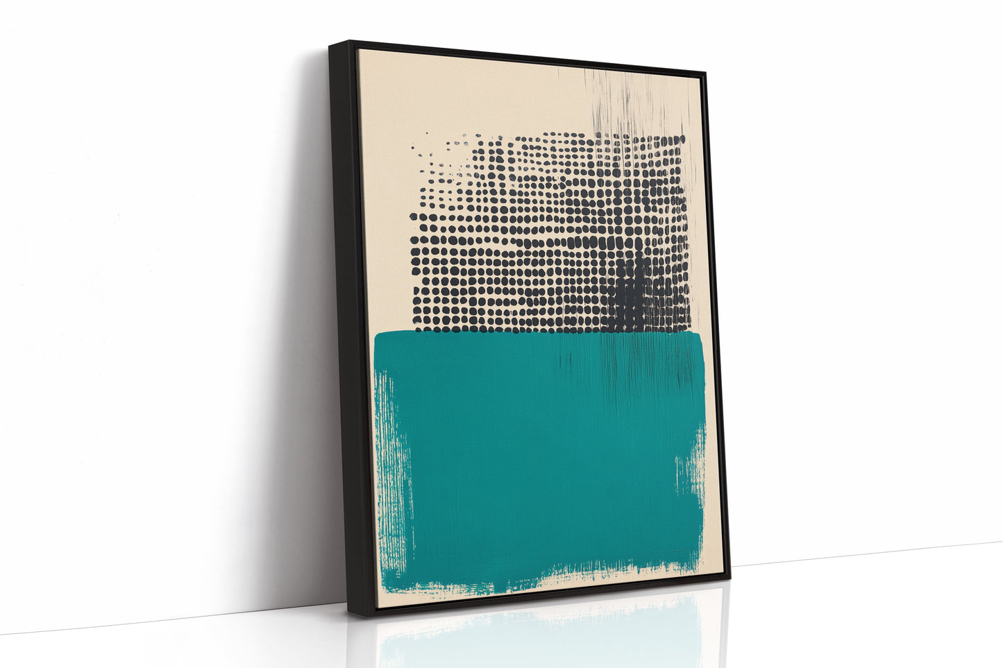 Black Framed Canvas image 1