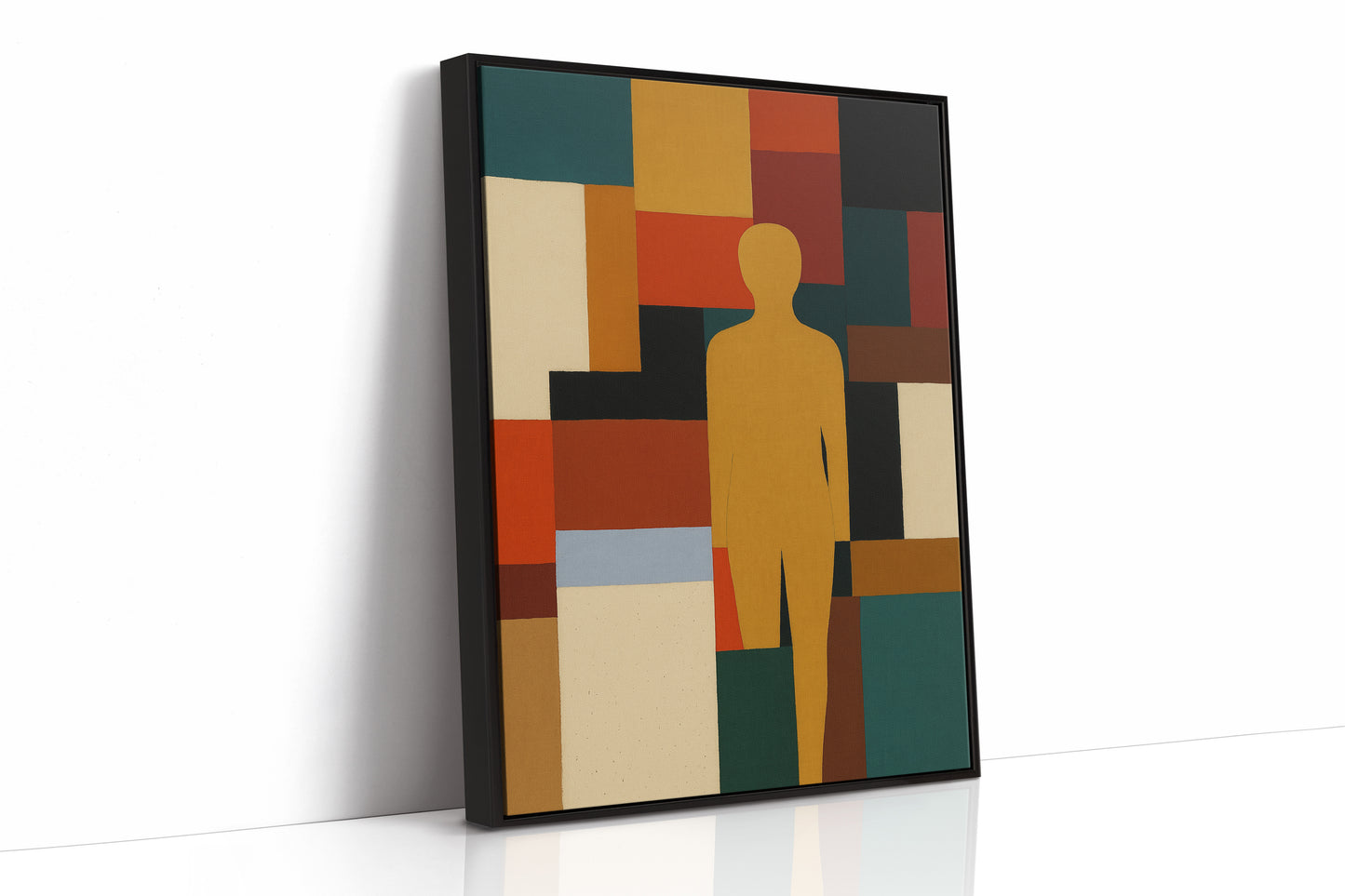 Black Framed Canvas image 1