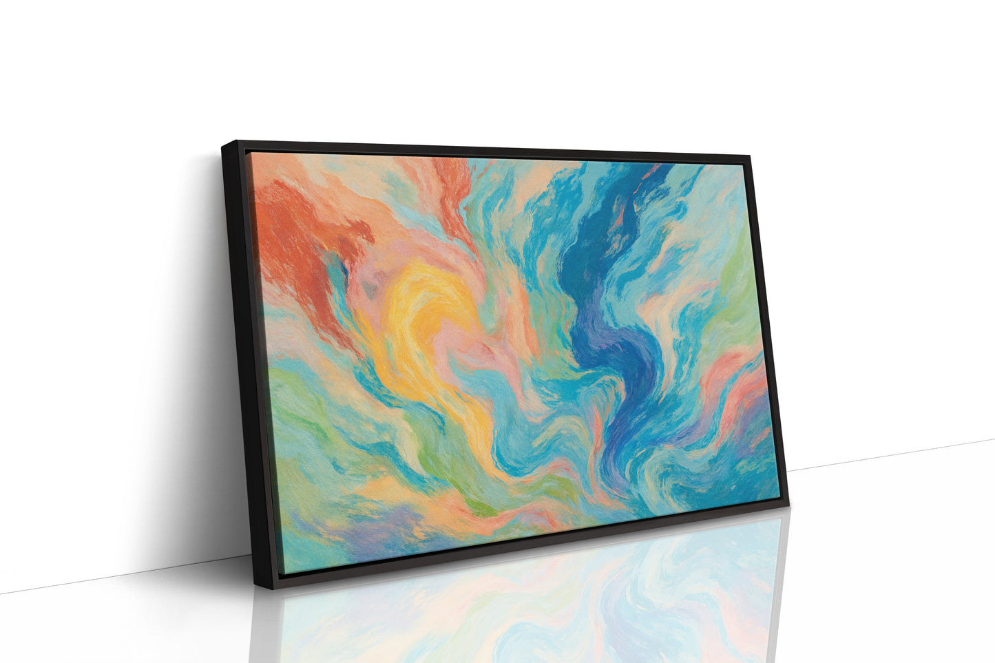Black Framed Canvas image 1